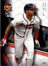 Cristian Pache RC 2021 Topps Archives #287 Atlanta Braves Baseball Rookie Card