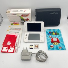 Console Nintendo 3DS XL Bianco + Caricatore con DIFETTO Analogico Leggere bene!