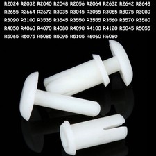 R2,2.6,3,3.5,4,5,6 Weiß Kunststoff Befestigungsclips Spreiznieten Nylon66 Nieten