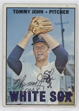 1967 Topps High # Tommy John #609 0ae