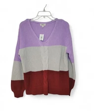 Style & Co. Cable Knit Sweater NWT Large