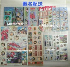 Inuyasha Sticker Sesshomaru Bellflower Coral Mica Kagome Takahashi Rumiko Set Of