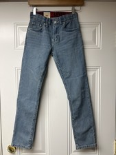 Levi's511 Slim Boys Jeans Size 12 Blue Flex Stretch Adjustable Waist Denim Pants