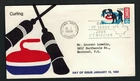 Canada #490, 1969 6¢ Curling Canceo cachet FDC VF