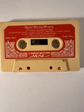 Rose Petal Place A Concert At Carnation Hall Parker Brothers Music Cassette Used