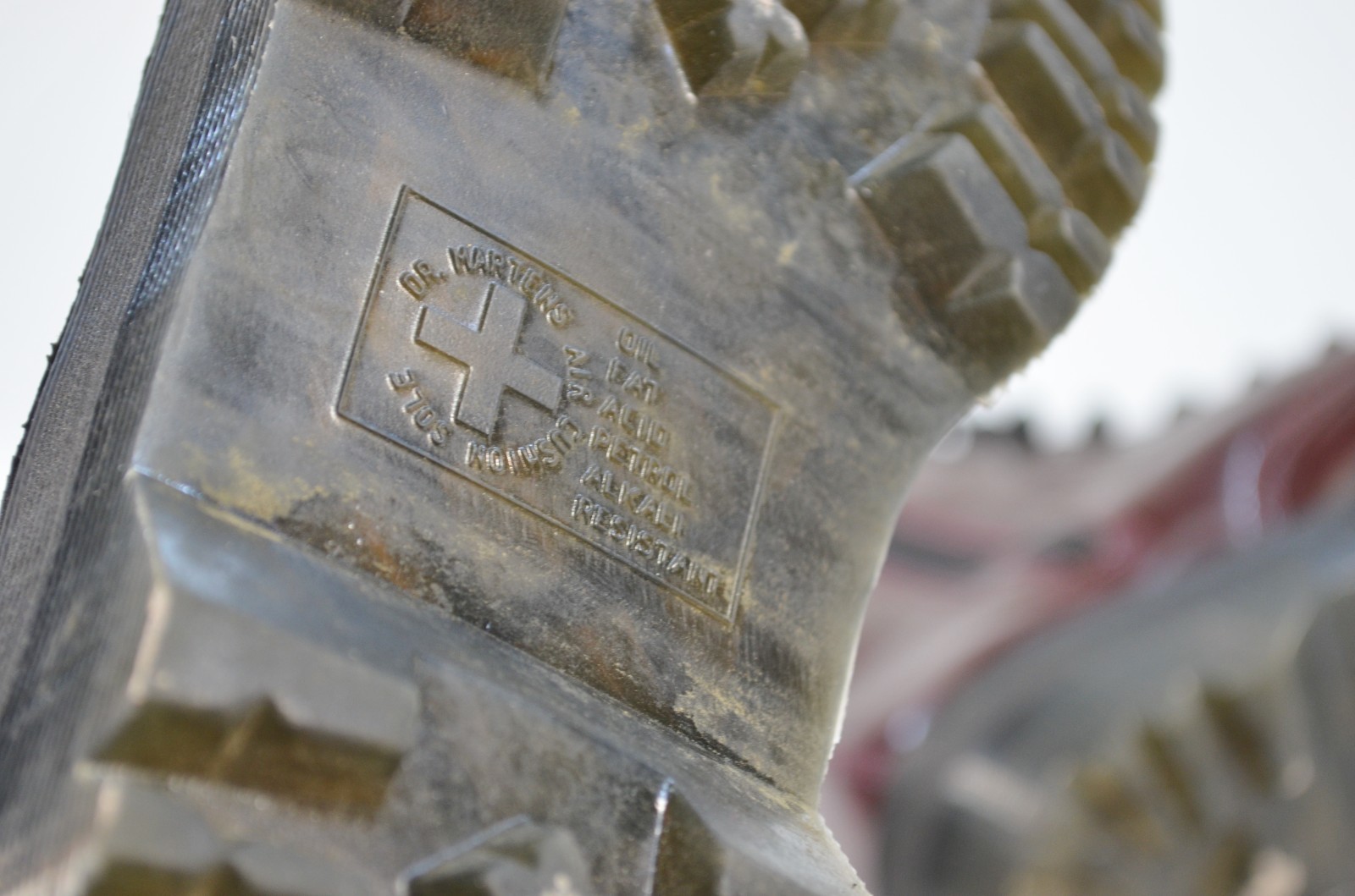 Doc Dr Martens Cherry Red Vegan Jadon II Ladies Womens 6 Platform Boots thumbnail 18