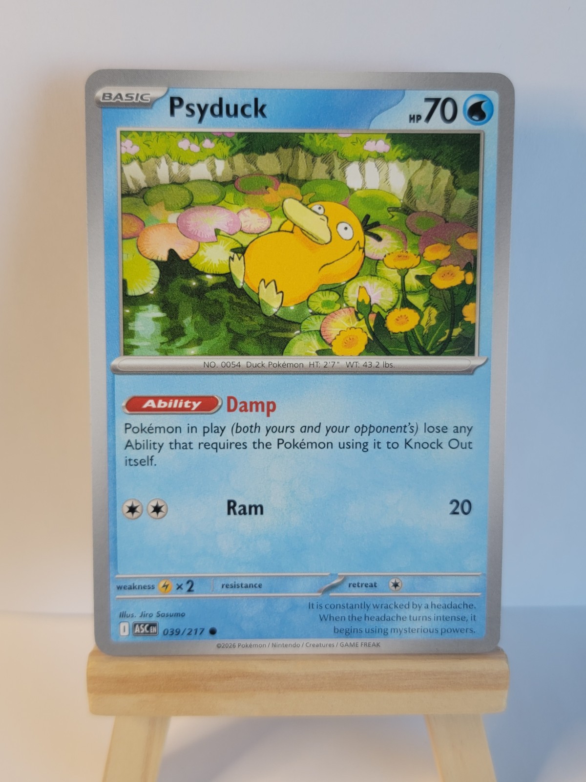 Psyduck 2026 Mega Evolution: Ascended Heroes #39/217 Base Price