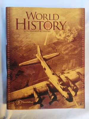World History with Student Activities Third Edition B Trade Paperback