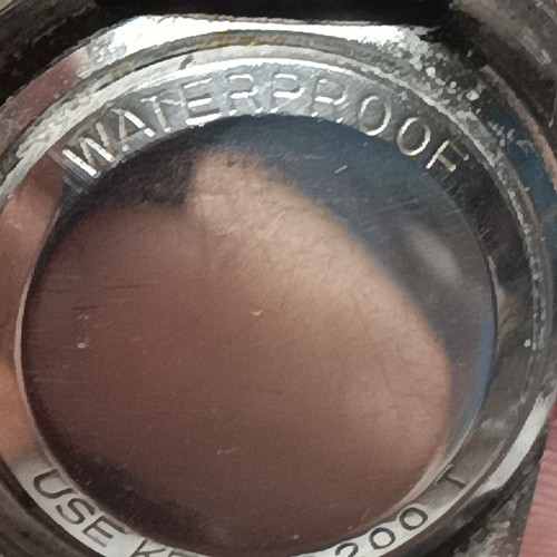 Vintage Tissot Seastar Seven automatic women's wristwatch Silver Tone 22mm Date - Picture 5 of 7