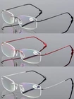 Rimless Reading Glasses Reader Flexible Titanium Metal Eyewear Eyeglass +1.0～4.0