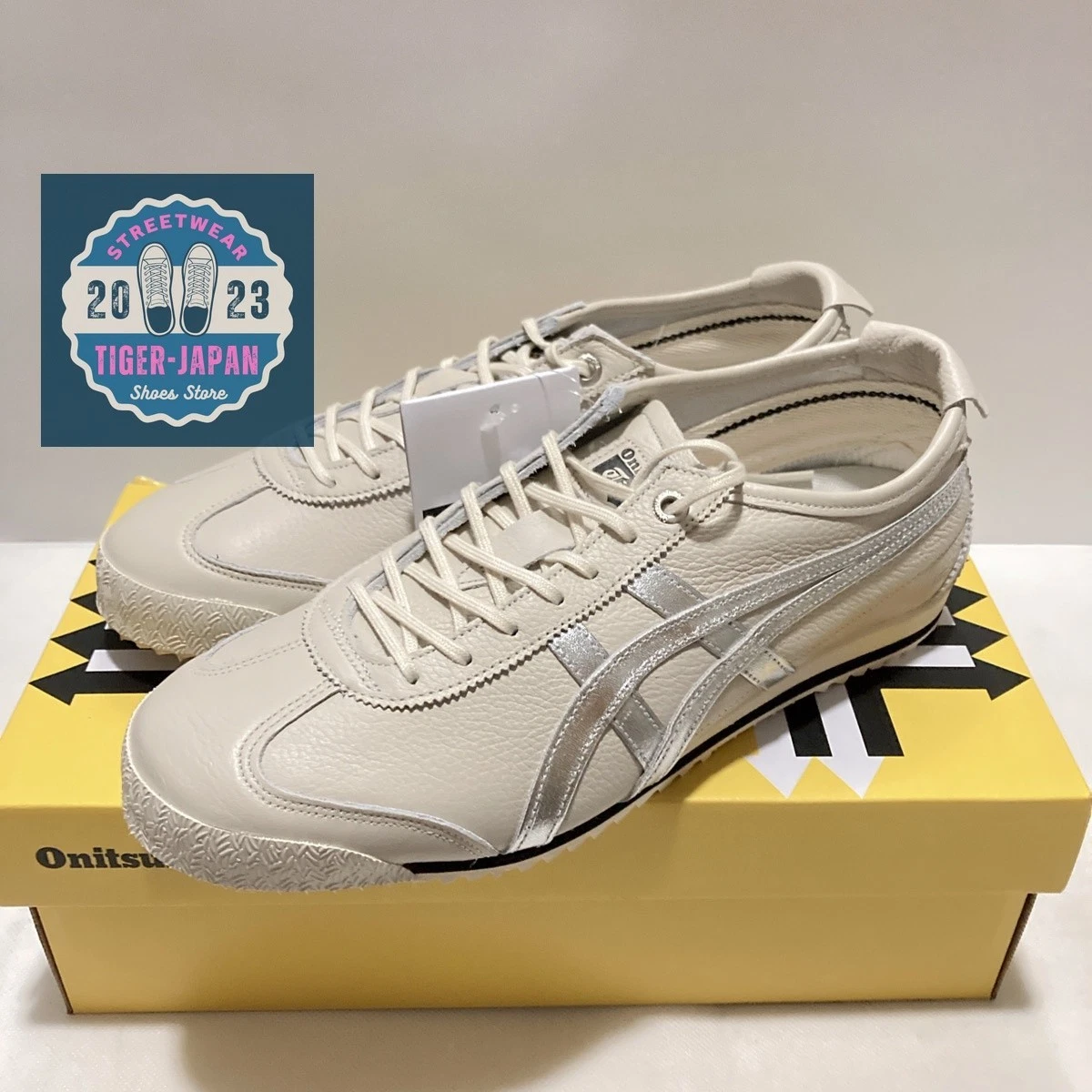 ASICS Onitsuka Tiger Mexico 66 Low Silver for Sale | Authenticity