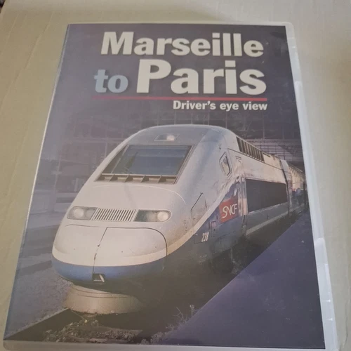 Marseille to Paris drivers eye view railway dvd