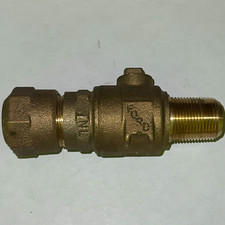 Ford Meter Box 3/4  NL Brass Ball Corporation...