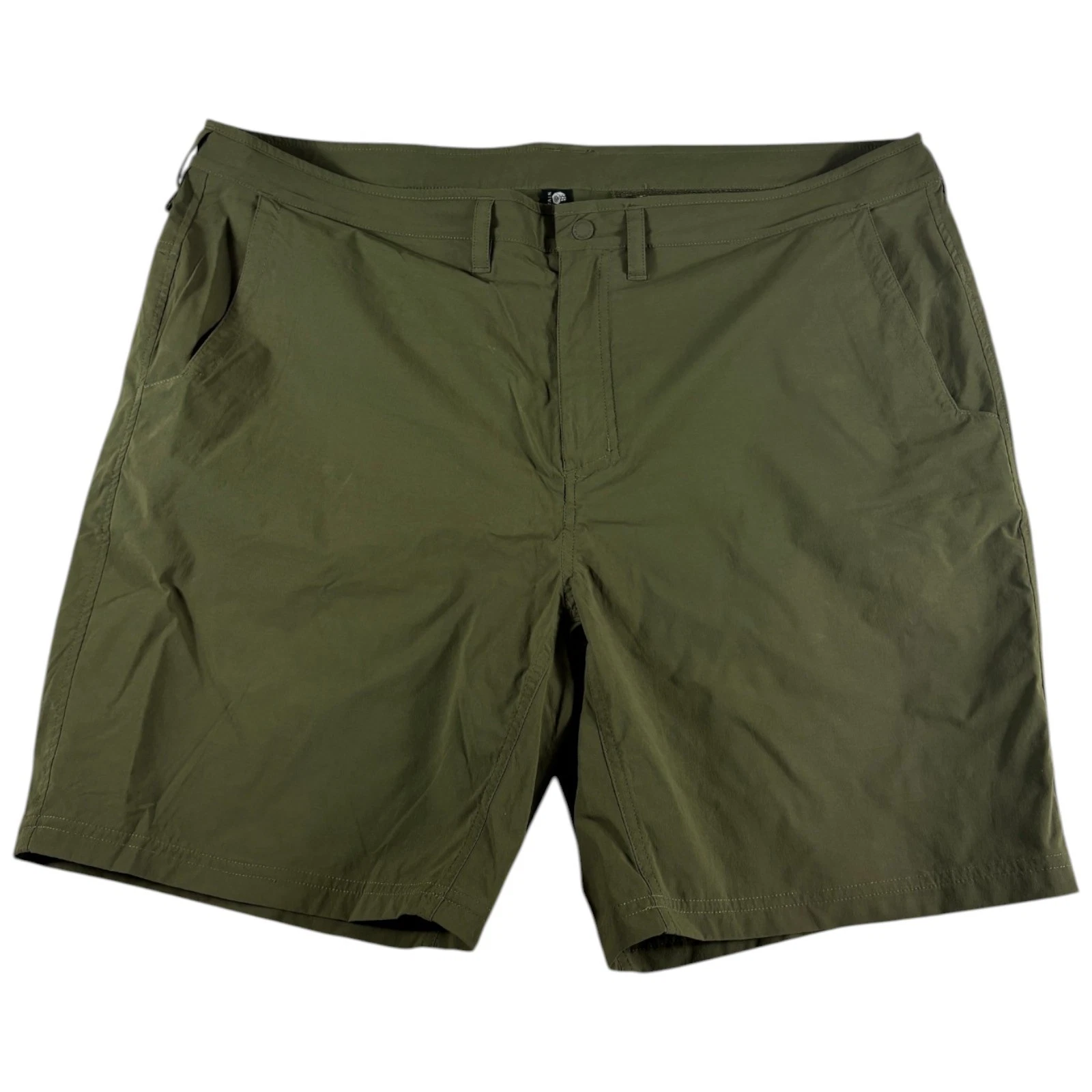 Mountain Hardwear Shorts Mens 42 Olive Green Stretch Climbing Hiking Performance