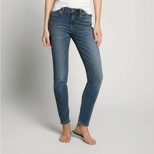 Kut From The Kloth Jeans Size 4 Blue Boyfriend Distressed Whiskered Casual Chic