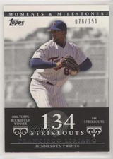 2007 Topps Moments & Milestones 76/150 Francisco Liriano #66 fm0