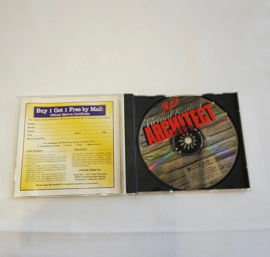 3D Virtual Reality ARCHITECT Design PC CD-ROM - Image 4 of 4