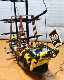 LEGO Pirates Black Seas Barracuda (Dark Shark) 6285 In 1989 Used W/Manual As Is