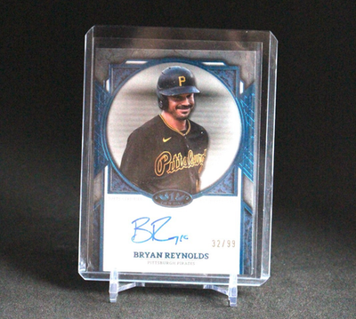 2024 Topps Tier One Bryan Reynolds Auto /99 NLA-BR Pirates 32/99