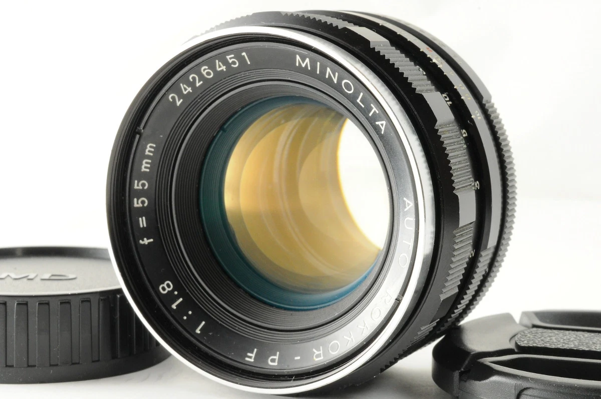 Minolta Rokkor PF f/1.8 Camera Lenses for sale | eBay