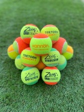 15 or 30 Used Coloured Tennis Balls. Kids Games / Small Dogs / Puppy / Dog