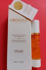 NIB! Orogold White Gold 24K Multi-Vitamin Deep Peeling Face Exfoliating Peel Gel