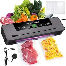 Automatic Vacuum Sealer Machine Food Dry Wet Vaccum Packing 10 Free Sealing Bags