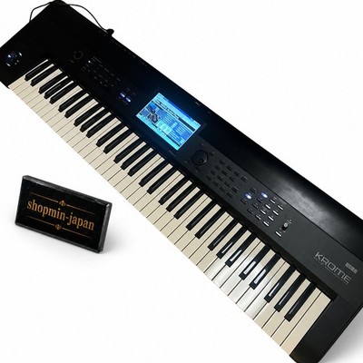 KORG KROME 73 Workstation Synthesizer Keyboard 73 Tasten mit Netzteil aus Japan