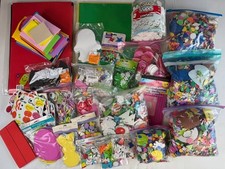 Huge LOT Foam Shapes  Stickers Craft Projects Classroom Art Holidays Teacher