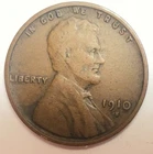 1910 S Lincoln Cent Penny - Nice Fine Coin - Better Date - No Reserve
