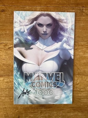 Marvel Comics #1000 Stanley 'Artgerm' Lau Webstore Variant Emma Frost SIGNED!!NM
