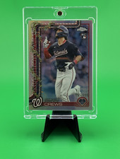 Topps Holiday Chrome Dylan Crews #HC46 Refractor /499 Nationals 2025