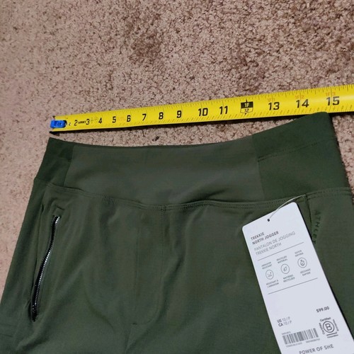NWT Athleta Trekkie North Jogger Women's 10 / P Aspen Olive Hiking Pants New - Picture 5 of 10
