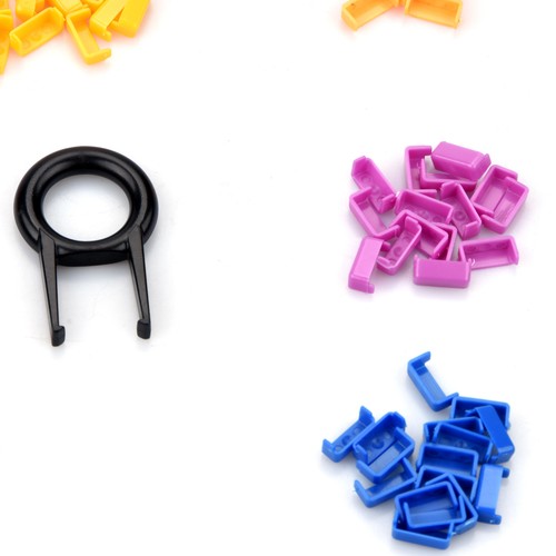 112 Pcs DIY LED Cover Assorted for 104 Mechanical Keyboard - 9.9mm Limited Use B - Photo 6/8