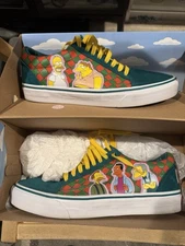 Size 10 - VANS The Simpsons x Old Skool Moe's Tavern Homer Barney Shoes