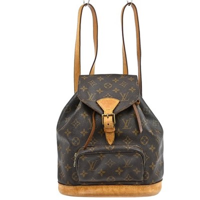 Best02 LOUIS VUITTON MONTSOURIS MM BACKPACK BAG MONOGRAM M51136 SP1020 YQ07199