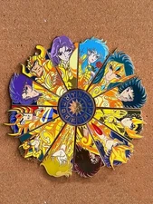 SET OF 13 Anime Saint Seiya series Enamel Pin Metal Badge 2.2"/1.4"