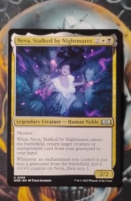 Neva, Stalked by Nightmares Wilds of Eldraine Regular