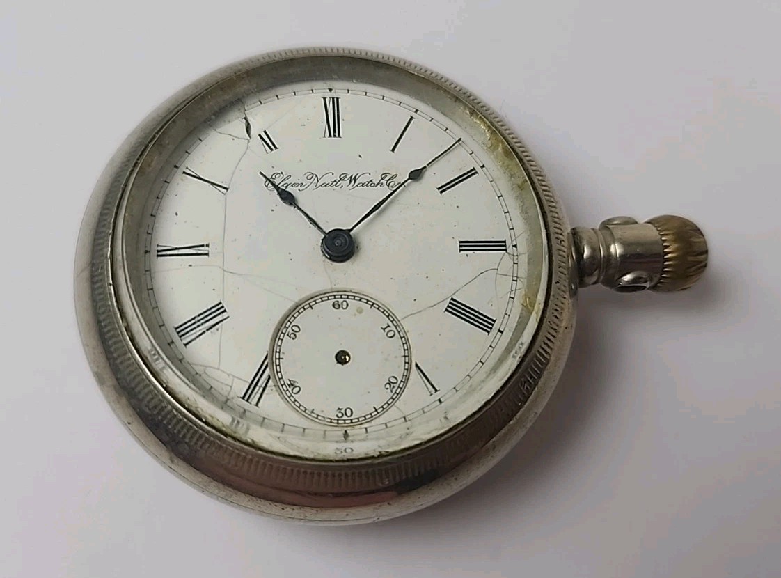 Elgin Model 4 Pocket Watch 7 Jewel 18s Grade 309 Hunting Movement