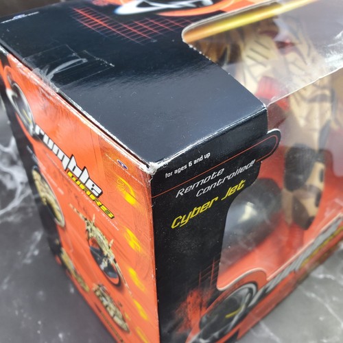 Rumble Wars Remote Controlled Tan Camo Cyber Jet 2001 Trendmasters Brand New - Picture 6 of 15