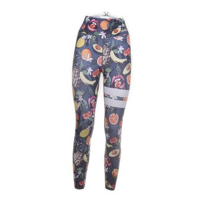 Stronger, Sportleggings, Größe: XS, Blau/Mehrfarbig, Elasthan/Polyester #5rB
