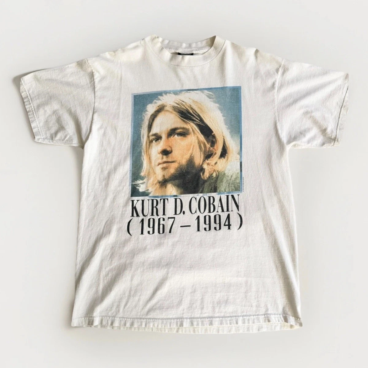Kurt Cobain T Shirt Vintage In Men's T-Shirts for sale - eBay