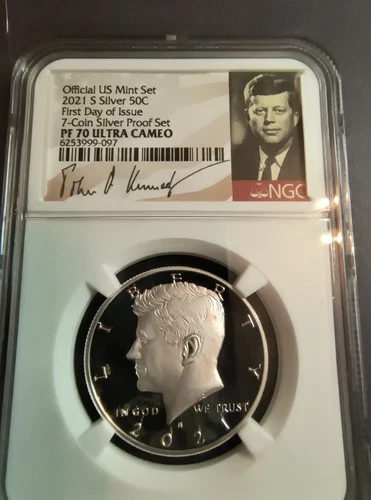 2021 S Kennedy Half Dollar 50C NGC PF70 SIGNED Ultra Cameo!