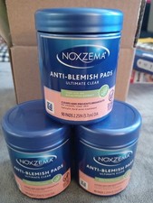 3 Pack Noxzema Ultimate Clear Anti Blemish Pads 90 Each Eucalyptus Extract