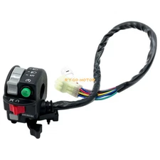 Left Handlebar Switch Start Stop Headlight for 2004-2006 Yamaha Kodiak YFM450