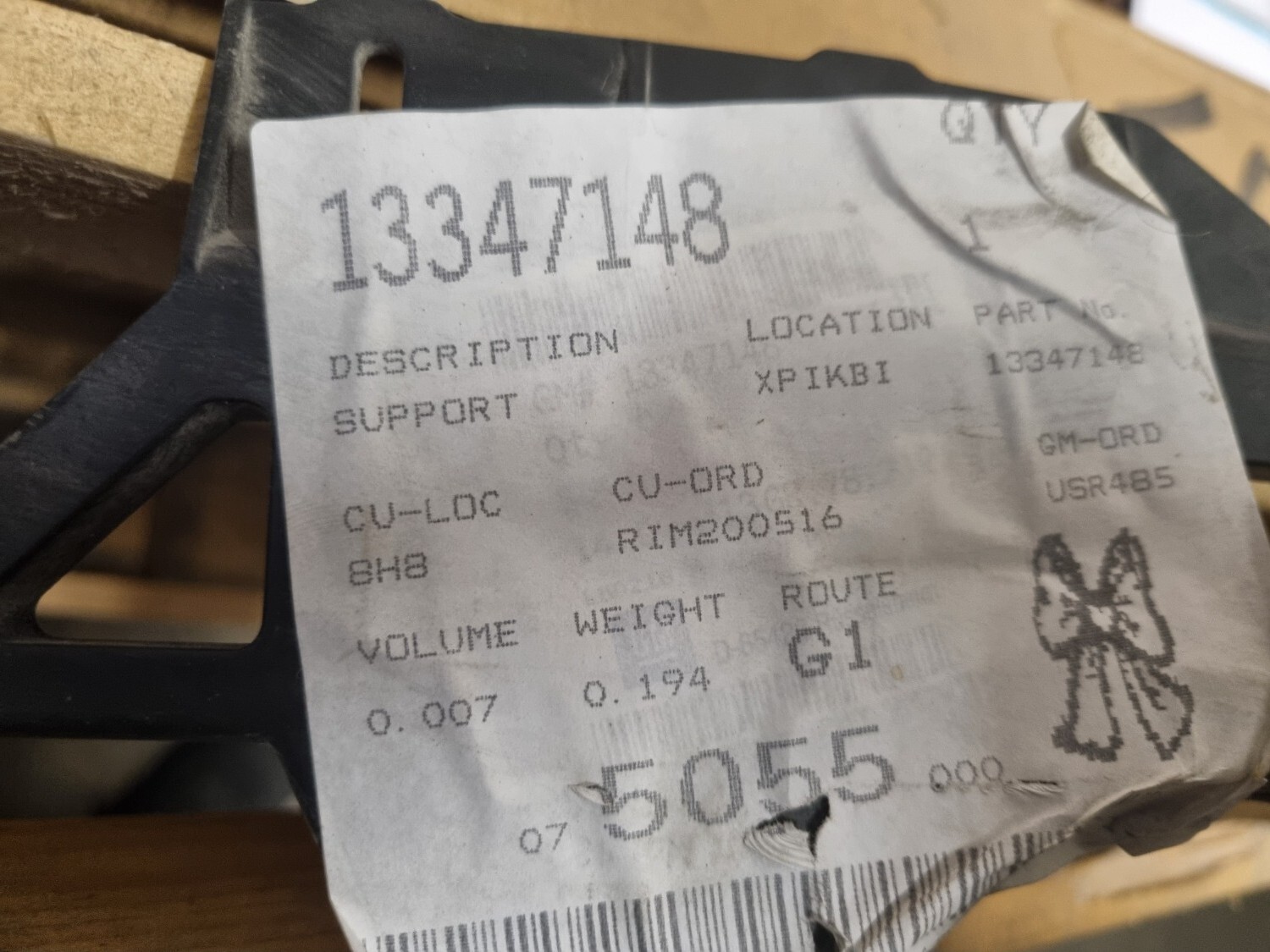 Genuine Vauxhall ASTRA J GTC OFFSIDE Front Bumper Mount Bracket 