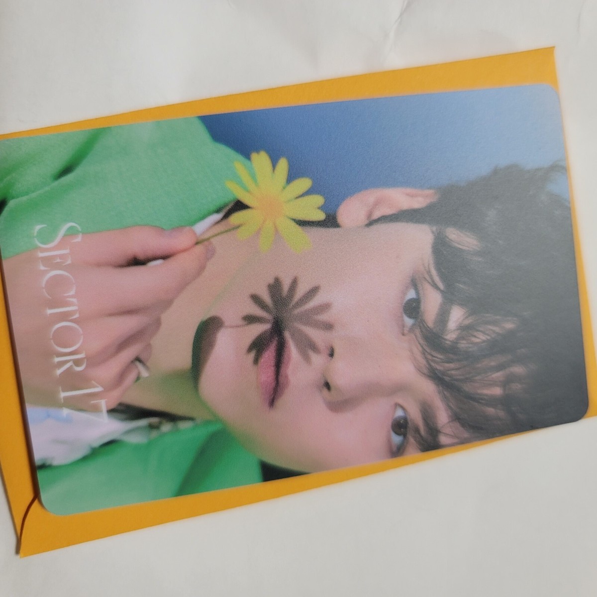 SEVENTEEN Luckydraw photocard 4th Repackage SECTOR 17 Album SEVENTEEN Luckydraw photocard 4th Repackage SECTOR 17 Album