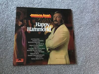 James Last - Happy Hammond 12  Vinyl LP Album Record 1973