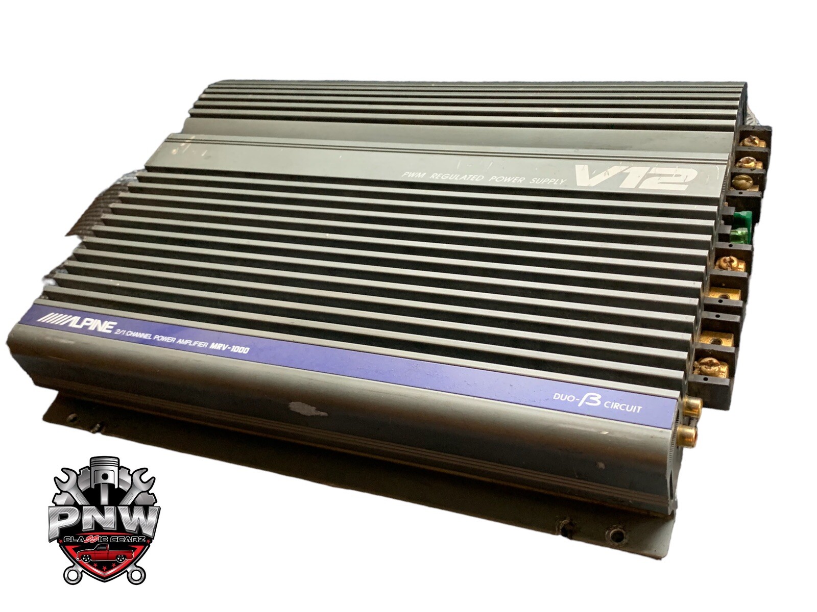 Alpine MRV1000 V12 Car Stereo Amp Power Amplifier Max 1000W 4.2kg
