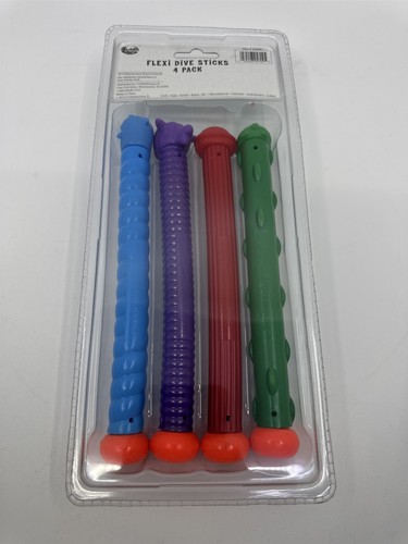 Flexi Dive Sticks By Surf Club Shark, Turtle, Fish and Crab Summer Pool Toys - Picture 5 of 7